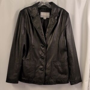 Wilsons Leather Classic Black Jacket